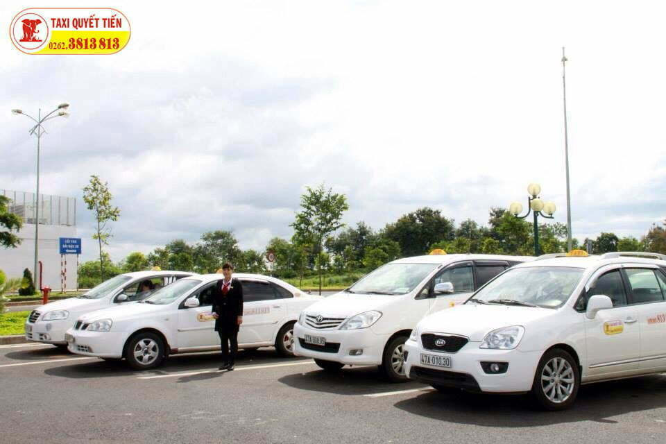 Taxi Quyết Tiến – Một trong các hãng uy tín khi alo taxi Đắk Lắk