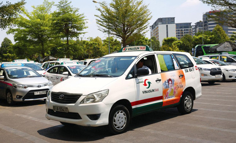 Taxi Vinasun với những dòng xe hiện đại, sạch sẽ và dịch vụ chuyên nghiệp