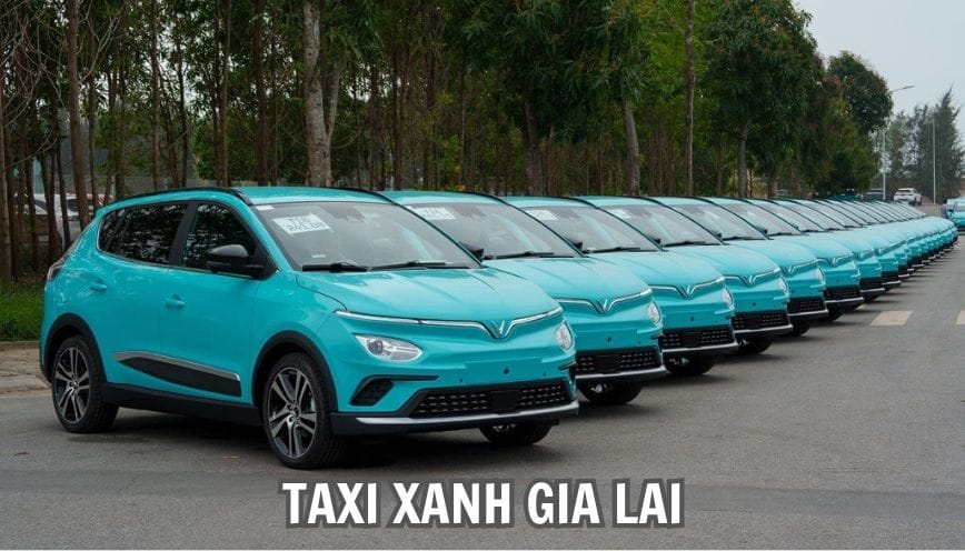 Dịch vụ taxi Xanh Gia Lai hướng tới tương lai bền vững