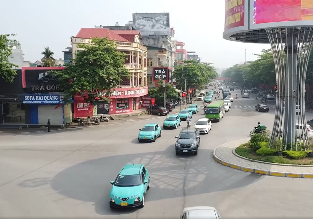 Taxi Xanh SM phủ sóng rộng rãi khắp các tuyến đường tỉnh Tuyên Quang