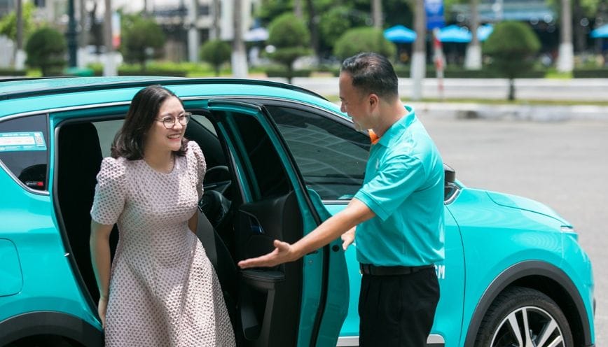 Tham khảo cước phí di chuyển bằng taxi Xanh SM