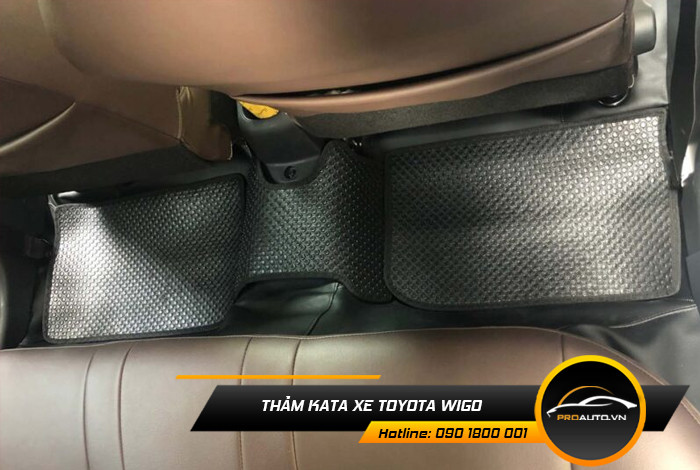 Thảm lót sàn KATA chất lượng cao cho Toyota Wigo