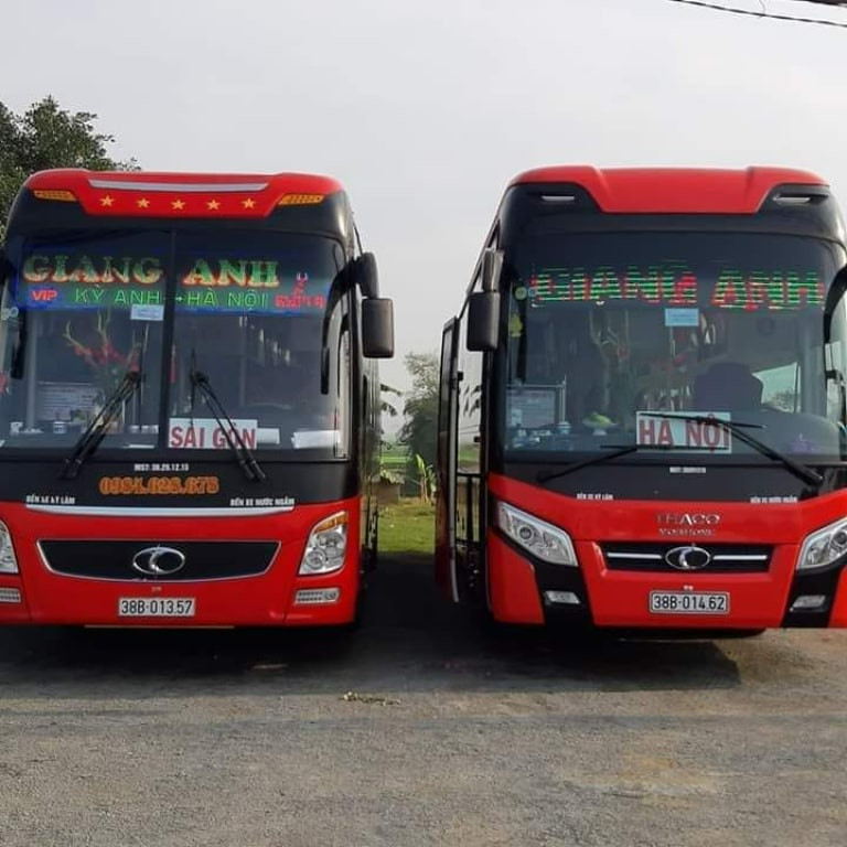 Thiết bị hiện đại trên xe khách Giang Anh