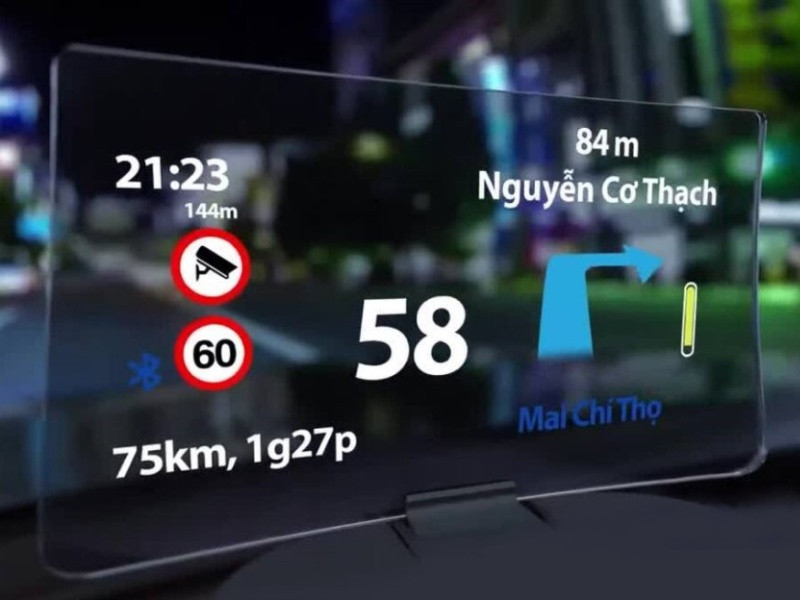 Thiết bị hoặc ứng dụng Vietmap cảnh báo tốc độ trên đường tại Việt Nam