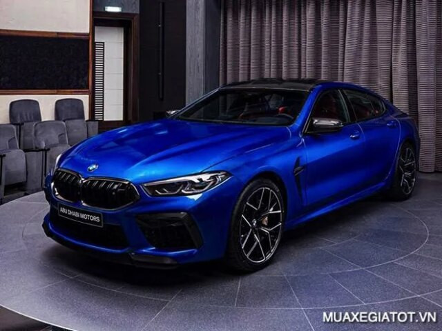 Thiết kế đầu xe BMW M8 Competition Coupe với đèn Laser sắc sảo