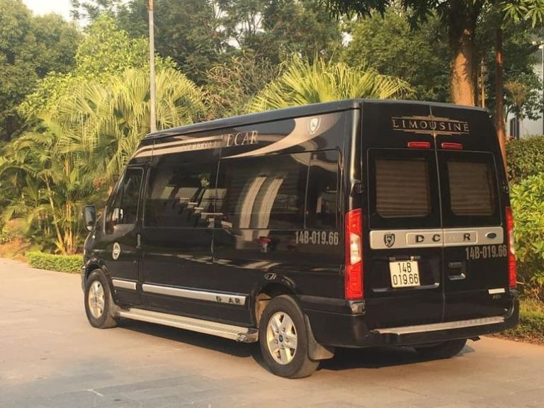 Thiết kế hiện đại của xe Limousine Cửa Ông tuyến Hải Phòng Vĩnh Phúc