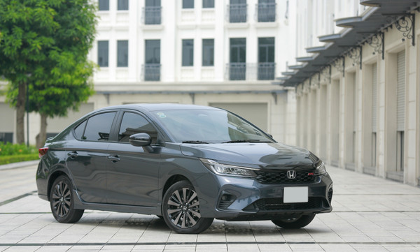 Thiết kế hiện đại, thể thao của Honda City