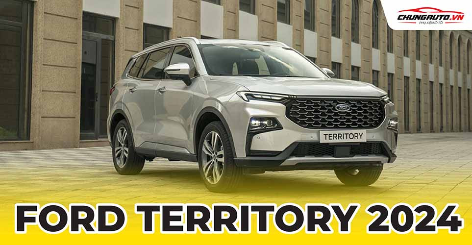 Thiết kế ngoại thất hiện đại của Ford Territory 2024