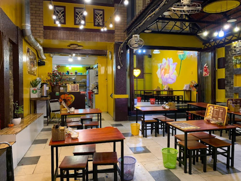 Thiết kế quán bún đậu Anh Béo Gò Vấp bắt mắt và thu hút