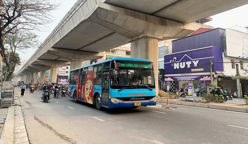 Thời gian hoạt động, giá vé xe Bus 27 Hà Nội