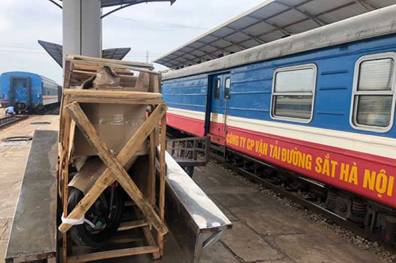 Thời gian vận chuyển xe máy bằng tàu hỏa thường mất từ 3 đến 4 ngày