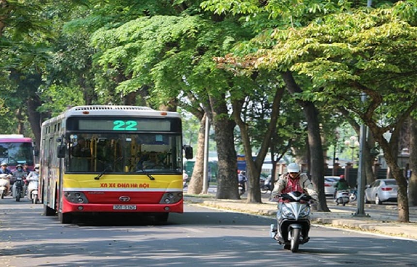 Thông tin về tuyến xe Bus 22B Hà Nội