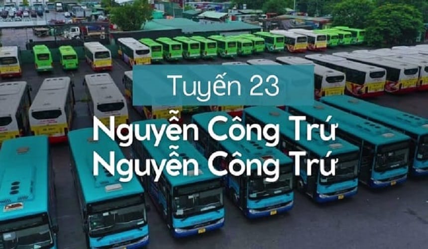 Thông tin về tuyến xe Bus 23 tại Hà Nội