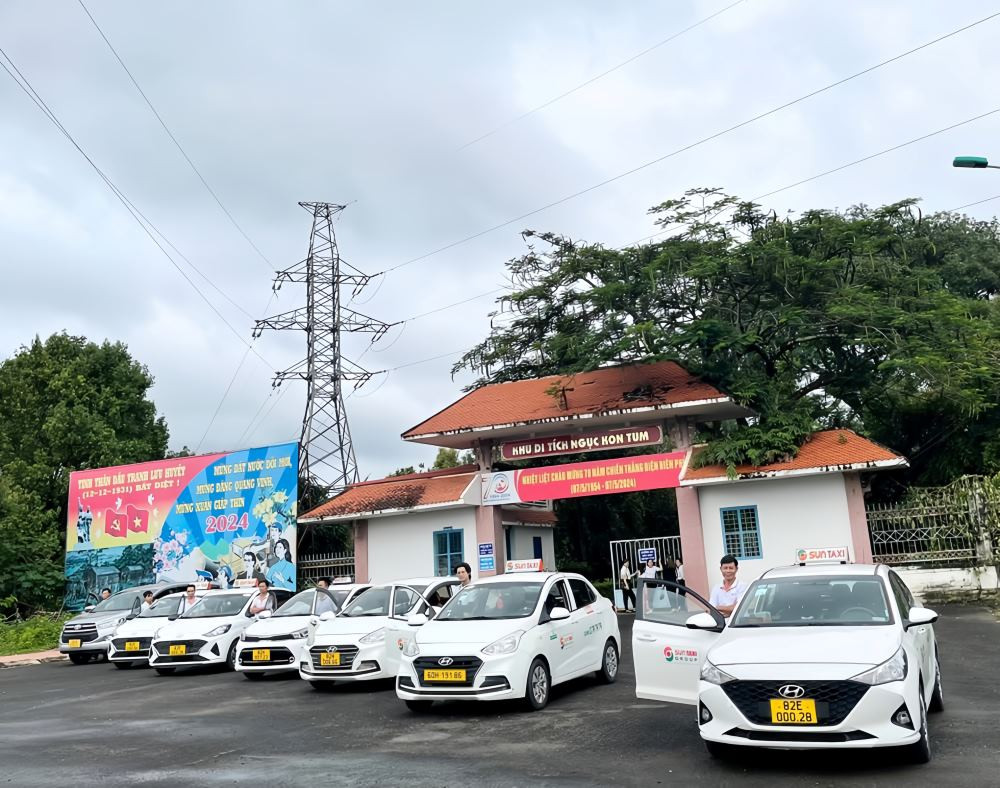 Thương hiệu Sun Taxi tại Kon Tum là sự lựa chọn lý tưởng với mức giá phải chăng và đội xe đang được xanh hóa