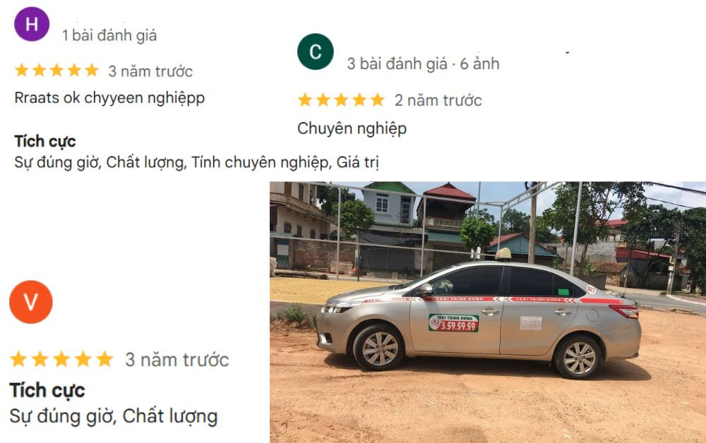 Thương hiệu Taxi Thịnh Hưng được tin cậy