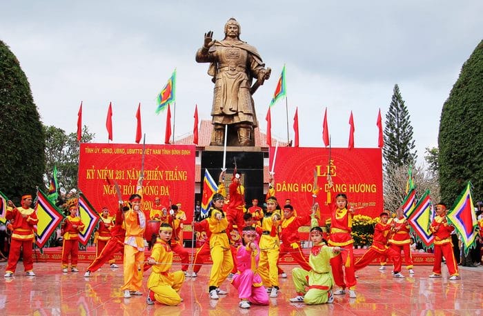 Bảo tàng Quang Trung nhằm tưởng niệm Hoàng đế Quang Trung - Nguyễn Huệ và phong trào khởi nghĩa Tây Sơn