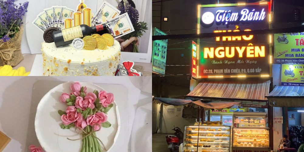 Tiệm bánh kem Thảo Nguyên có hơn 20 năm hoạt động tại Gò Vấp và vẫn giữ được hương vị đặc trưng