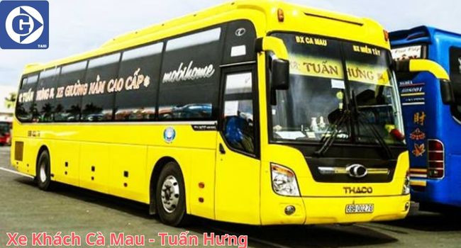 Tiện nghi bên trong khoang hành khách xe khách Cà Mau
