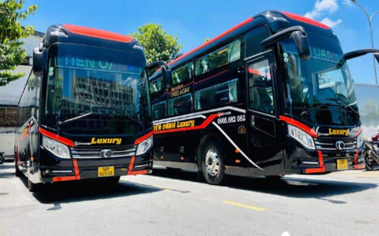 Tiện nghi bên trong xe giường nằm tuyến Điện Biên Ninh Bình