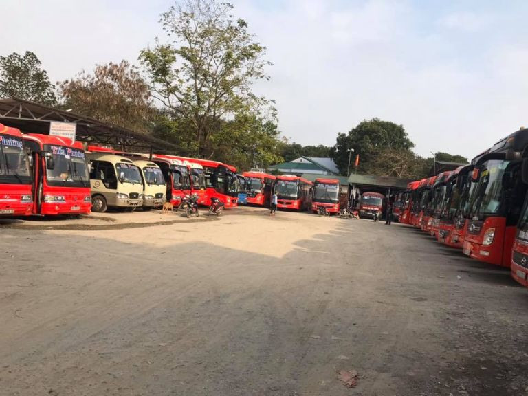 Tiện nghi bên trong xe khách Tiến Phương
