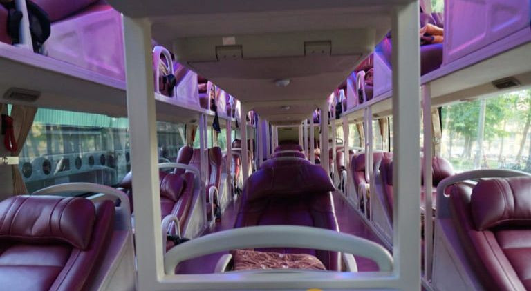 Tiện nghi chăn gối trên xe khách Hải Định đi Thanh Hóa Cẩm Phả