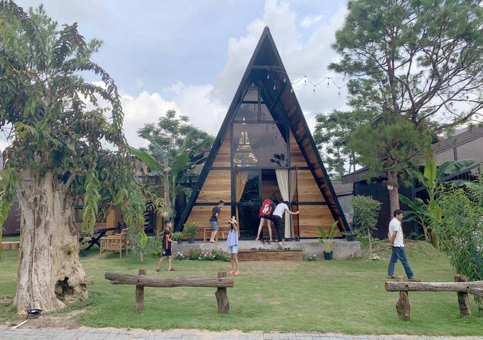Có nhiều lựa chọn phòng nghỉ cho khách hàng tại Tiên Sơn Pleiku homestay