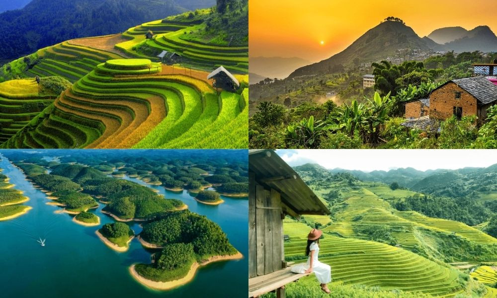 Tỉnh Yên Bái được mẹ thiên nhiên ưu ái ban cho nhiều cảnh đẹp (Ảnh: Captreofansipan.com)