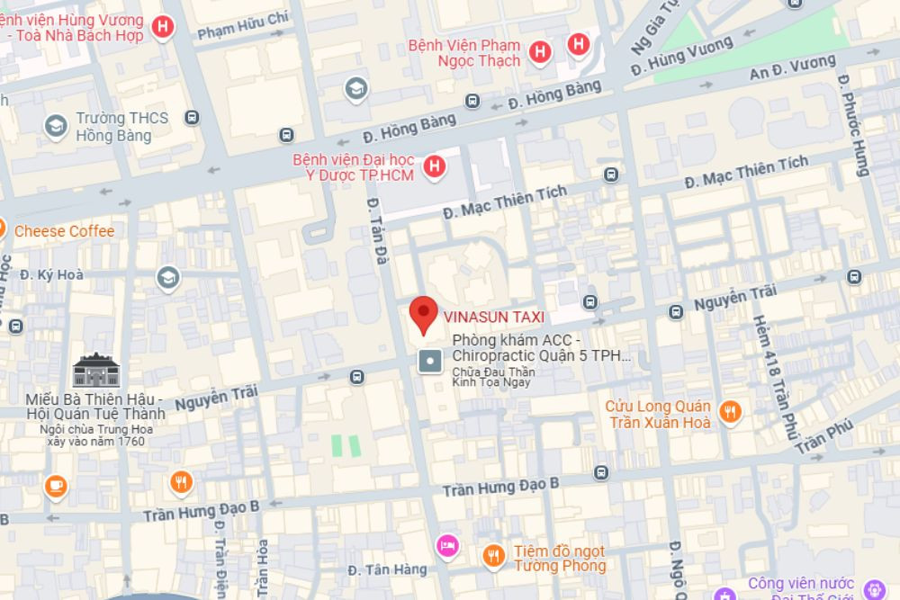 Tòa nhà Vinasun Tower 648 Nguyễn Trãi, Phường 11, Quận 5, TP.HCM