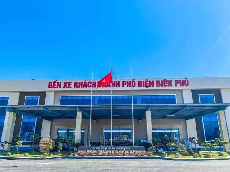 Toàn cảnh bến xe Điện Biên Phủ với cơ sở hạ tầng hiện đại