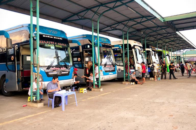 Toàn cảnh Bến xe Đức Long Gia Lai với kết nối giao thông thuận lợi