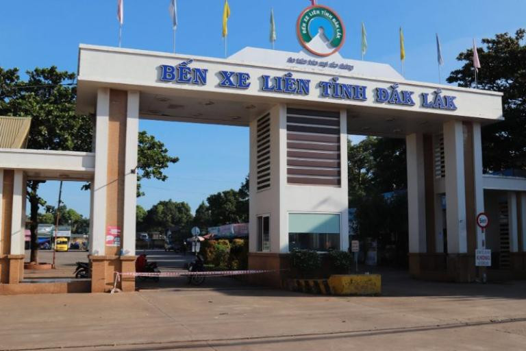 Toàn cảnh Bến xe liên tỉnh Đắk Lắk tại Buôn Ma Thuột