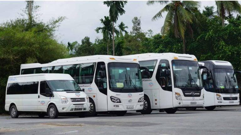 Toàn cảnh Bến xe Phan Thiết nhìn từ trên cao, cho thấy vị trí chiến lược