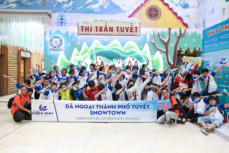 Toàn cảnh khu vui chơi tuyết Snow Town Sài Gòn