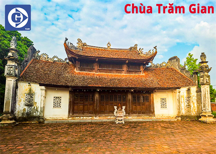 Toàn cảnh kiến trúc nhiều gian của Chùa Trăm Gian