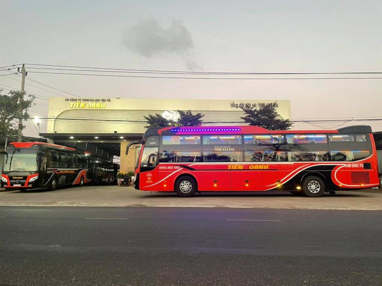 Tổng đài hỗ trợ khách hàng của nhà xe Tiến Oanh 24/7