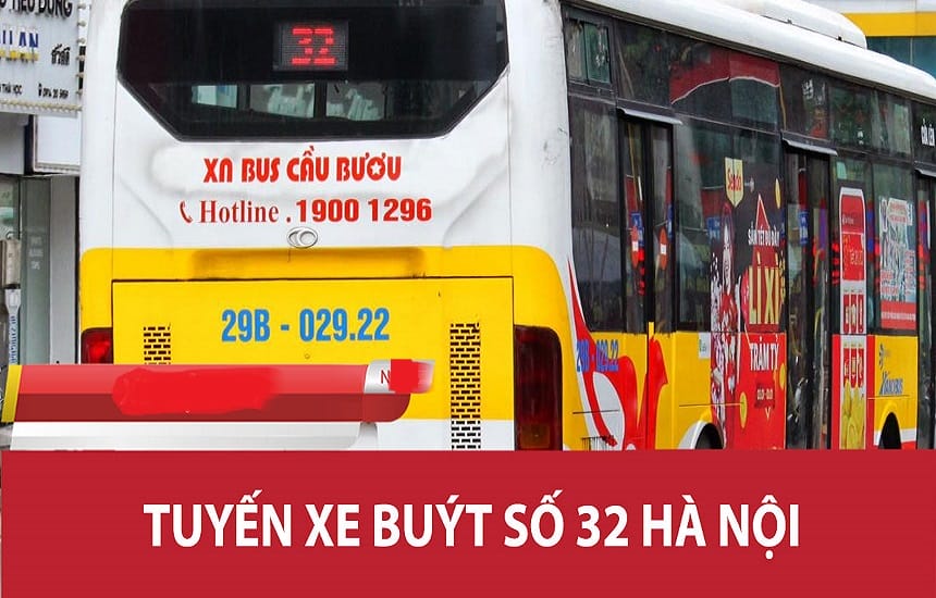 Tổng hợp các điểm dừng của xe Bus 32 Hà Nội