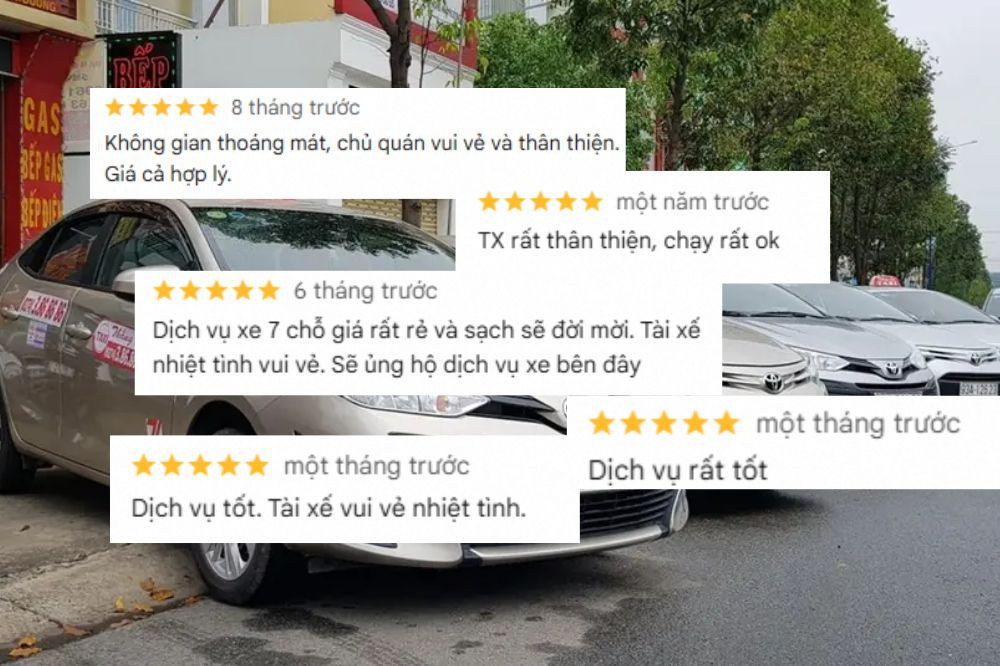 Tổng hợp những đánh giá tích cực của khách hàng về dịch vụ taxi Thắng Lợi tại Vĩnh Cửu Đồng Nai