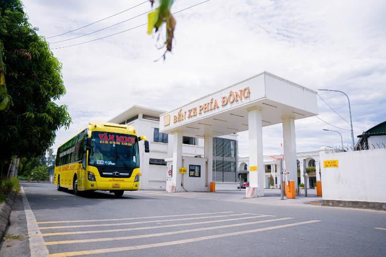 Tổng quan bến xe phía Đông Vinh với vị trí trung tâm