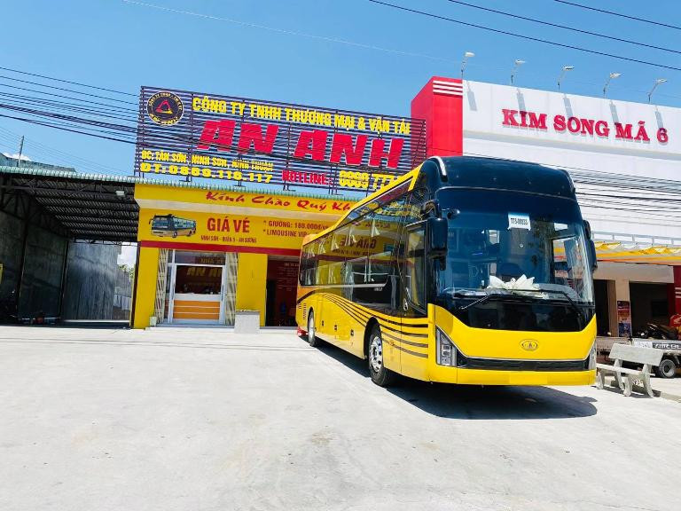 Tổng quan Nhà xe An Anh tại khu vực Ninh Thuận