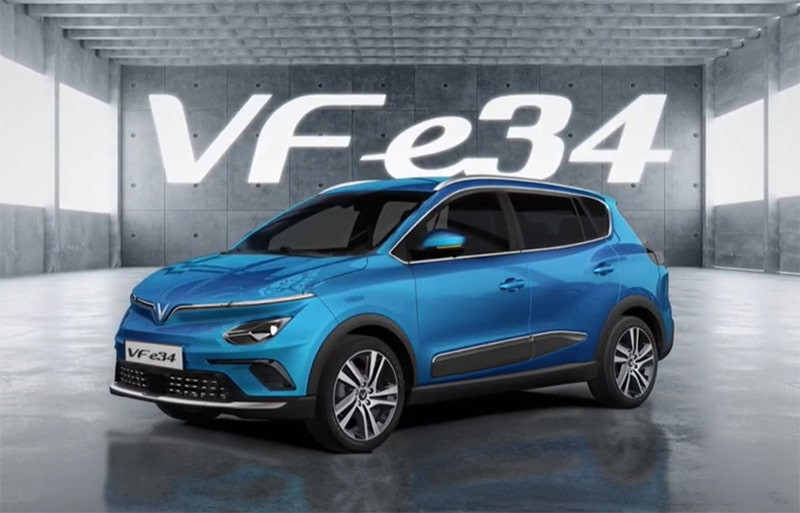 Tổng quan nội thất xe ô tô điện cũ VinFast VF e34