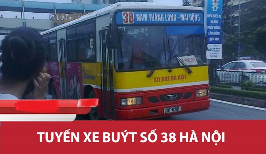 Thời gian hoạt động của xe Bus 38 Hà Nội
