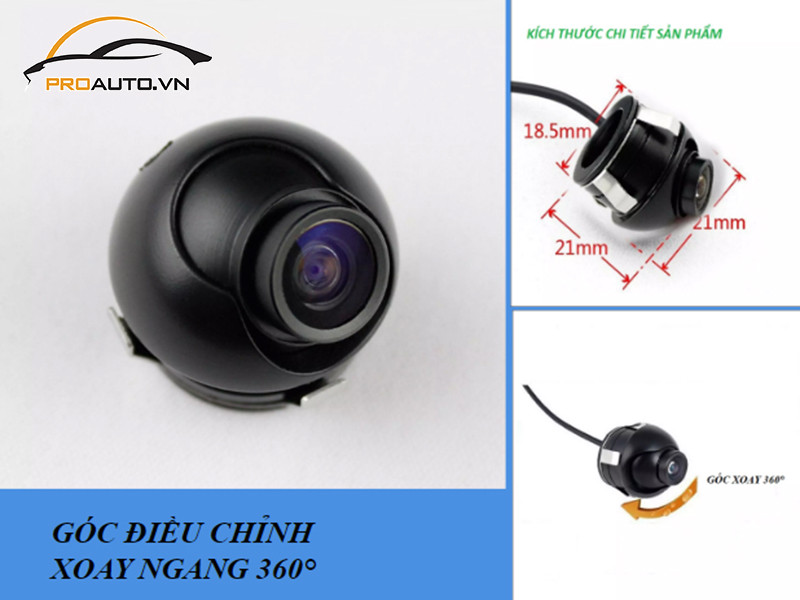Tổng quan vị trí lắp camera cập lề trên xe ô tô