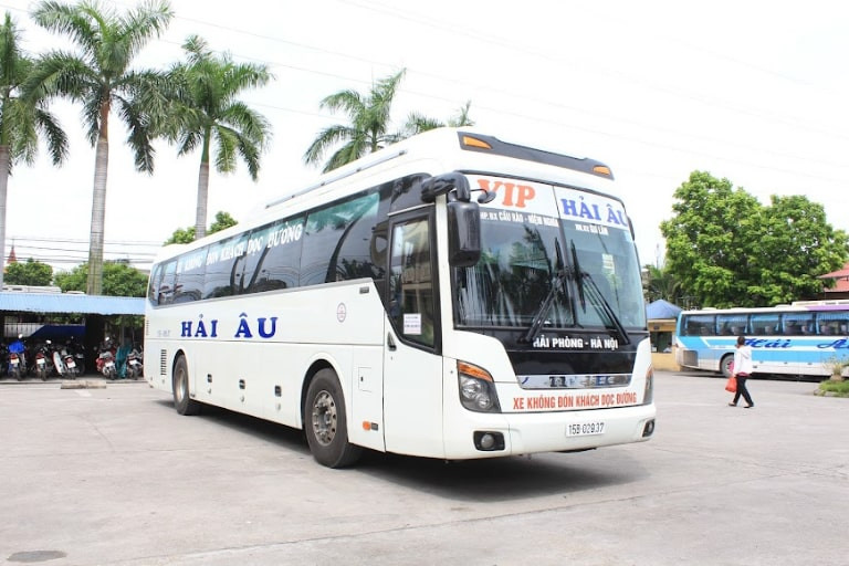 Tổng quan xe khách Hải Âu tại bến xe