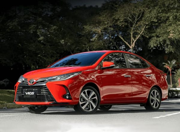Toyota Vios 2024 được miễn 100% thuế trước bạ