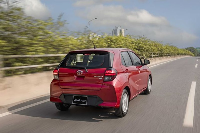 Toyota Wigo 2023 vận hành êm ái