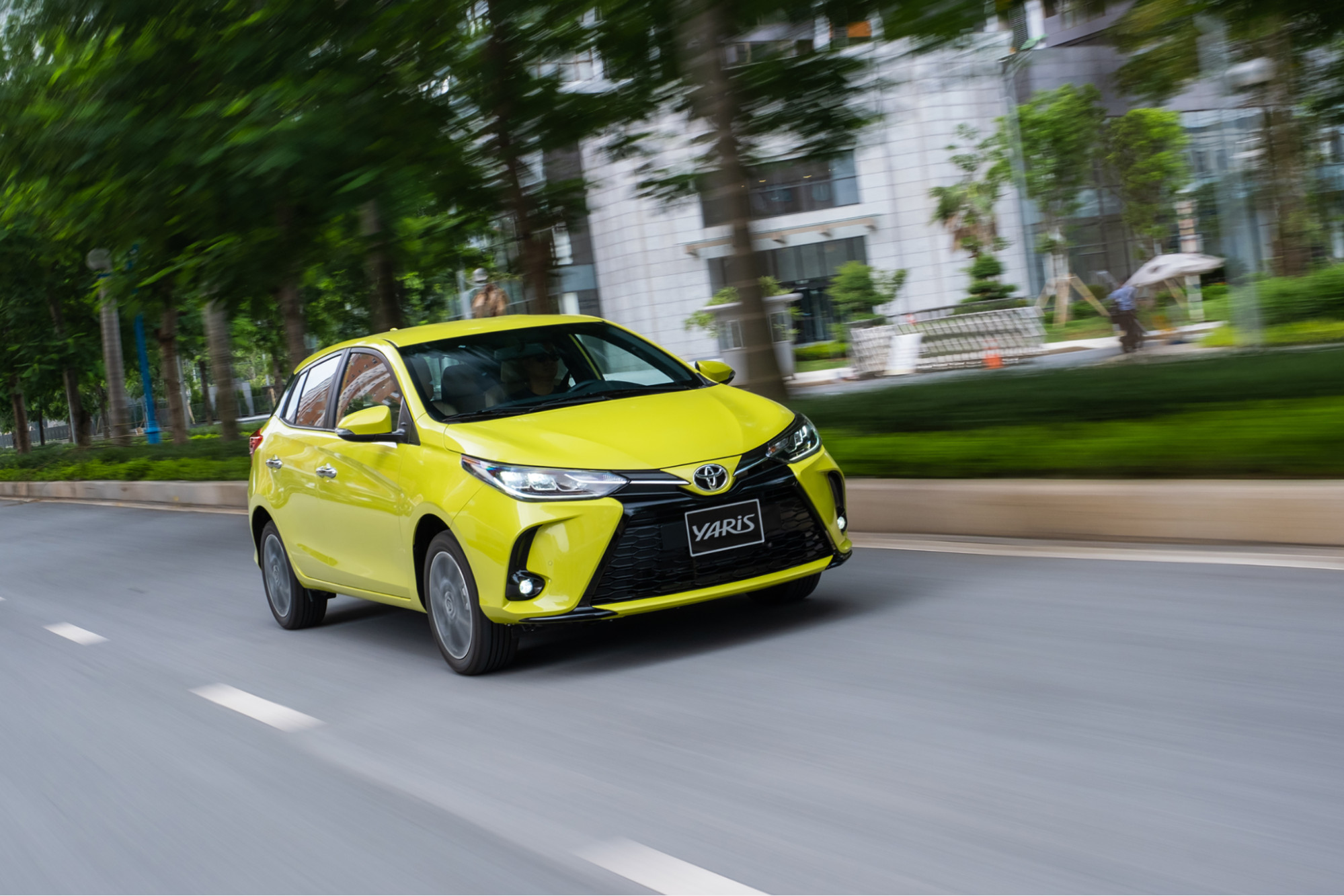 Toyota Yaris, một mẫu xe hatchback phổ biến