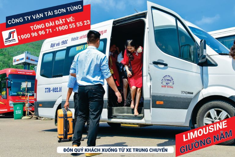 Trang web nhà xe Sơn Tùng giúp khách hàng đặt vé trực tuyến tiện lợi
