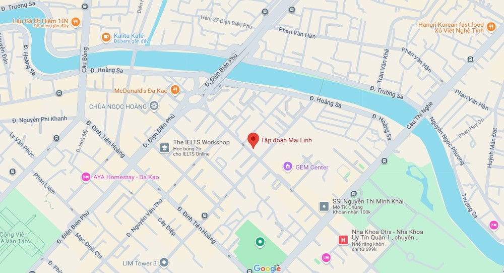 Trụ sở chính của tổng đài taxi Mai Linh Tây Ninh