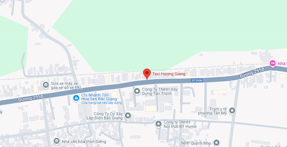 Trụ sở Taxi Hương Giang, điểm đến tin cậy cho dịch vụ taxi điện tại Bắc Giang