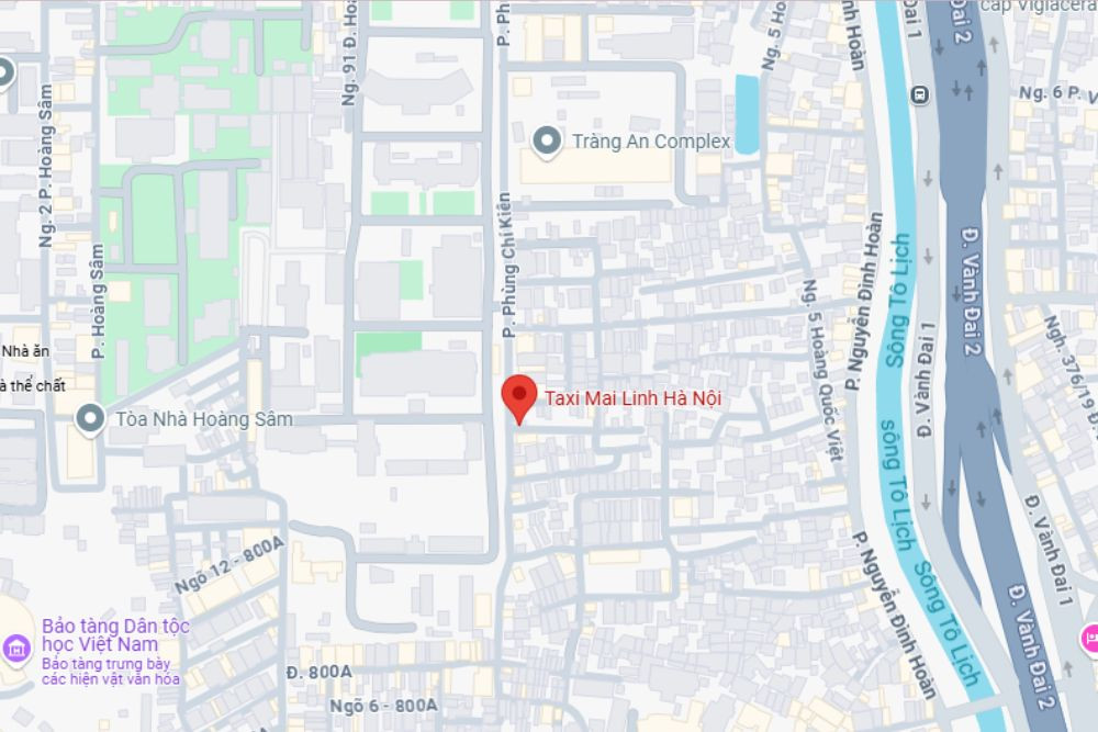 Trụ sở Taxi Mai Linh tại Hà Nội, một trong những lựa chọn di chuyển tại Thường Tín